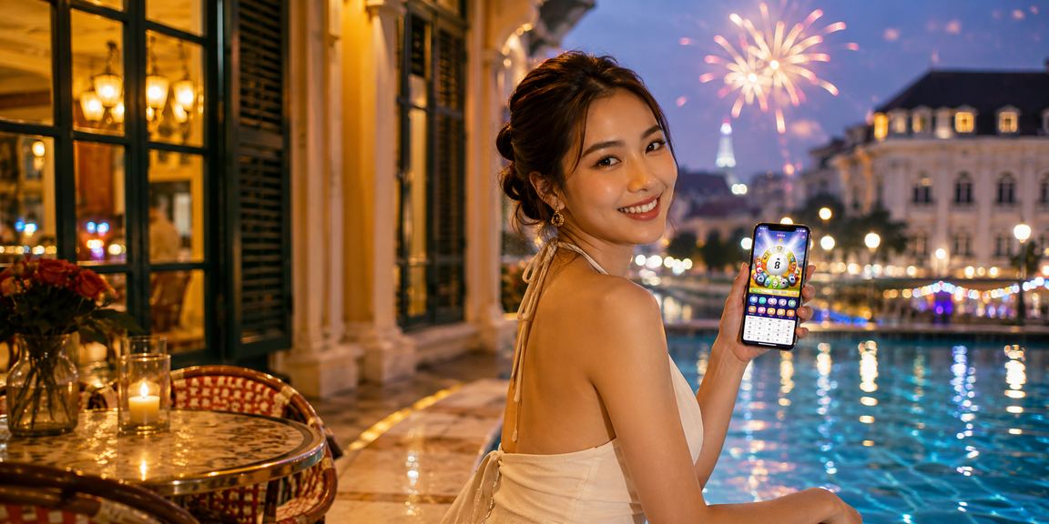 Không gian cà phê Hà Nội với màn hình xổ số và giải trí trực tuyến